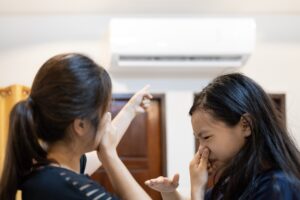 AC smell